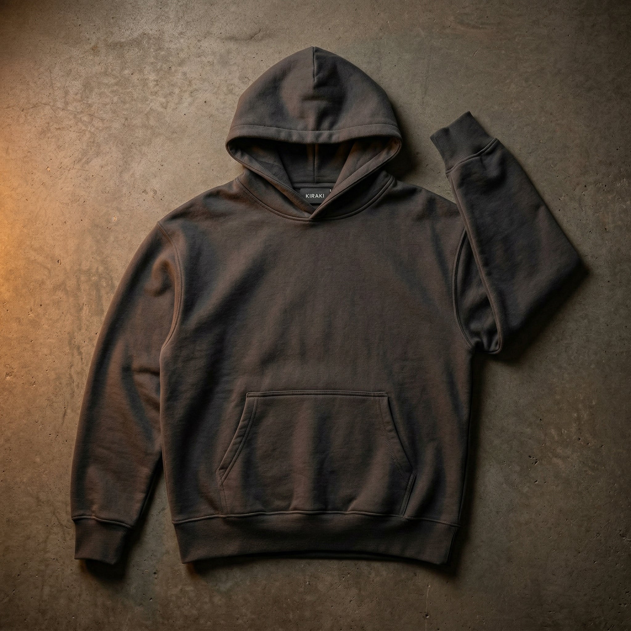 The Essential Hoodie — Washed Charcoal